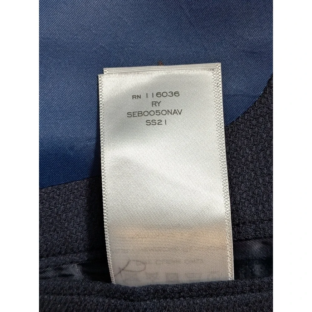 Charles Tyrwhitt Men's Blazer 46R Navy 100% Wool Classic Fit Coat Jacket